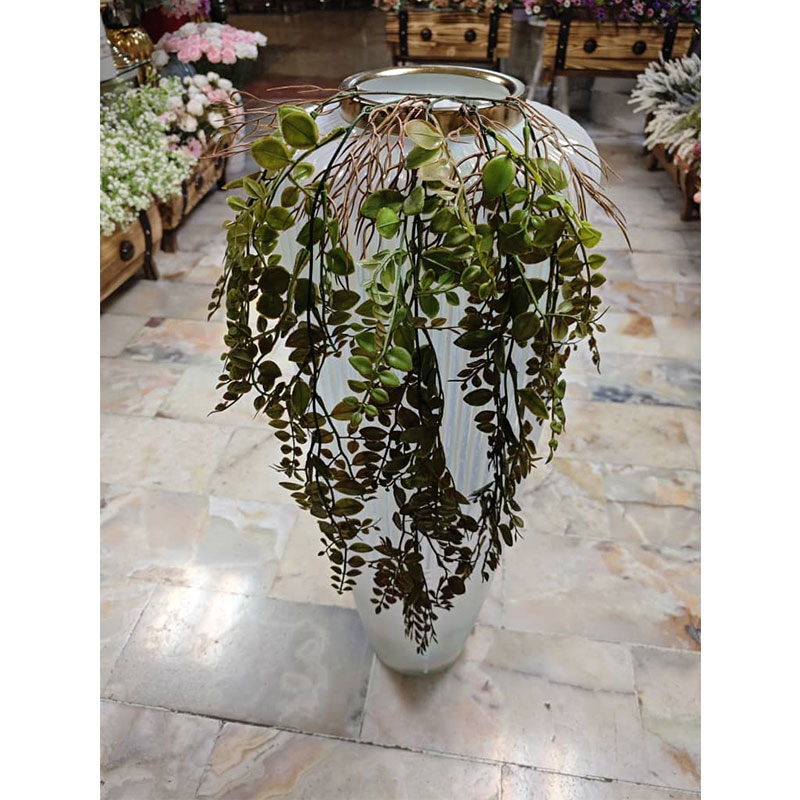 آویز سرخس و شمشادی مصنوعی