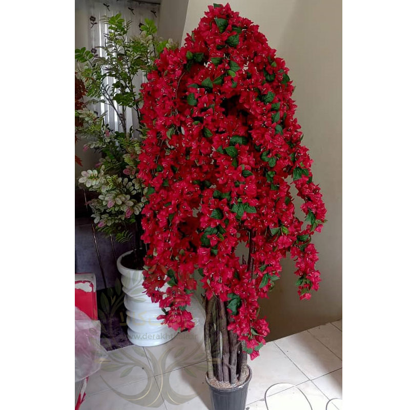 درختچه شکوفه گل کاغذی مصنوعی